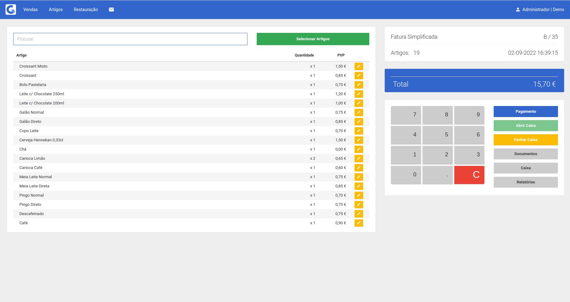 POS TOUTCH Comércio